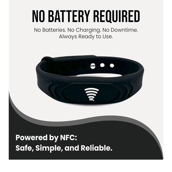 Kid Sharewear Safety Tracker Black Band NEW - Picture 6 of 7